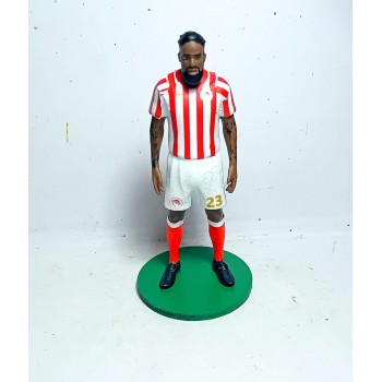 1/24 Rodinei Olympiacos 100 Years Centenary shirt Handpainted Figure 
